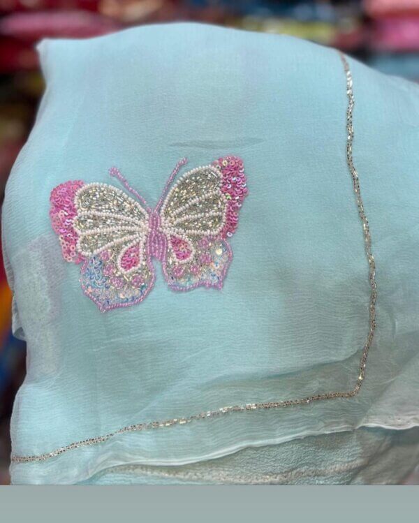Zehra Butti – Chiffon Elegance Woven by Hand - Image 6