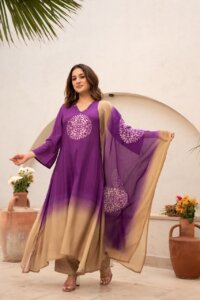 New Cotton Tie-Dye Kurta Set